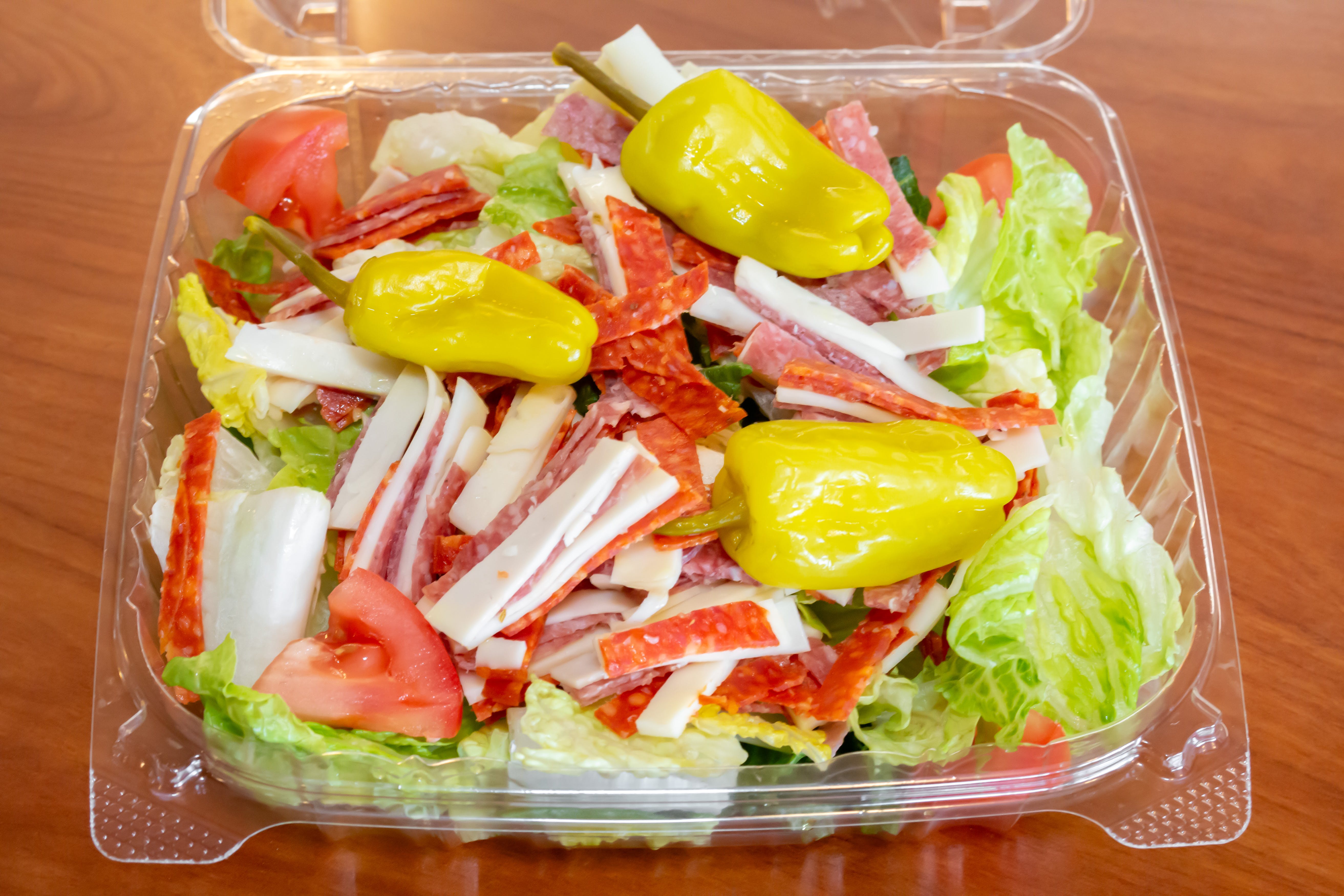 Order Serino Salad - Salad food online from Serino's Italian Deli store, Addison on bringmethat.com