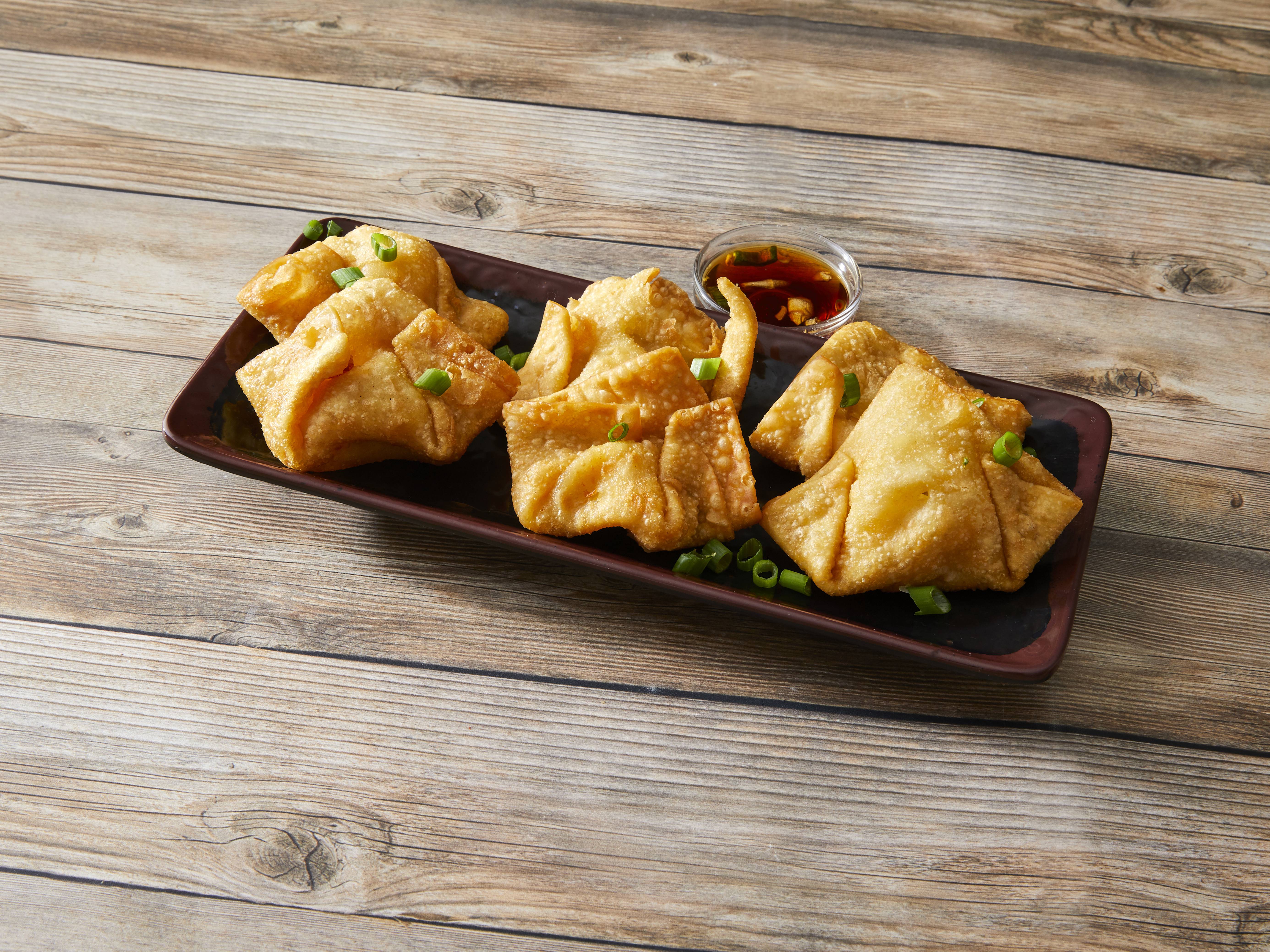 Order 001. Crab Rangoon food online from North Point Chopsticks store, Glenview on bringmethat.com