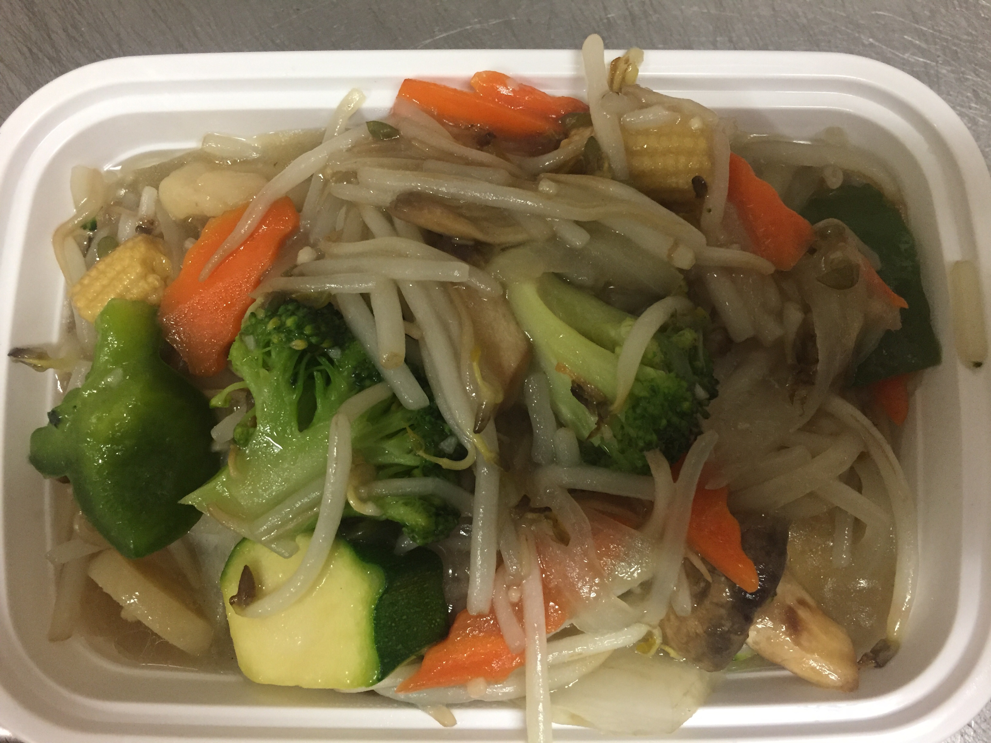 Order 110. Vegetable Chop Suey food online from See Thru Chinese Kitchen store, Hillside on bringmethat.com