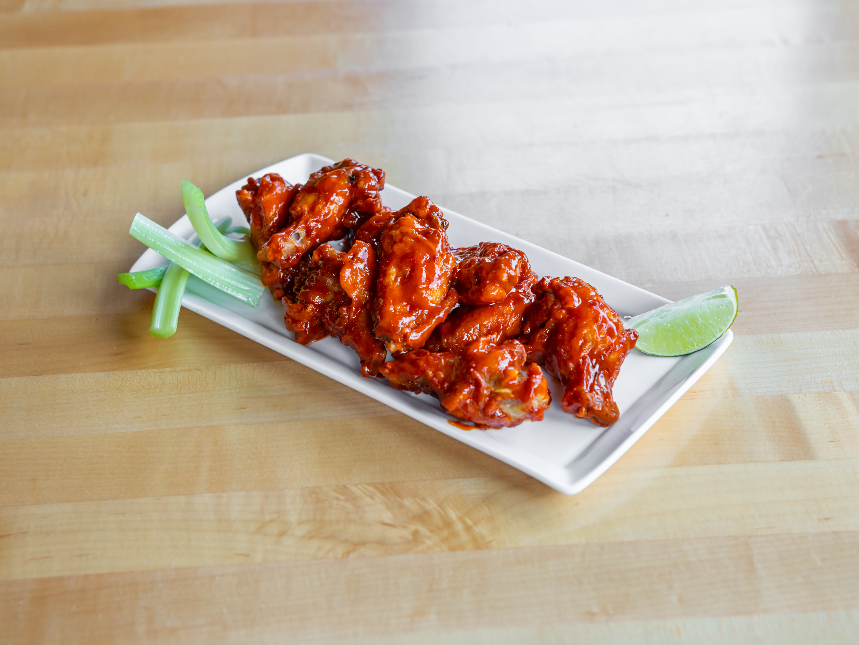 Order 5 Wings food online from Ghost Chicken Kitchen store, Pittsburgh on bringmethat.com