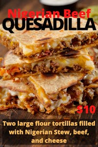 Order Beef Quesadilla food online from Loves Kitchen store, Roswell on bringmethat.com