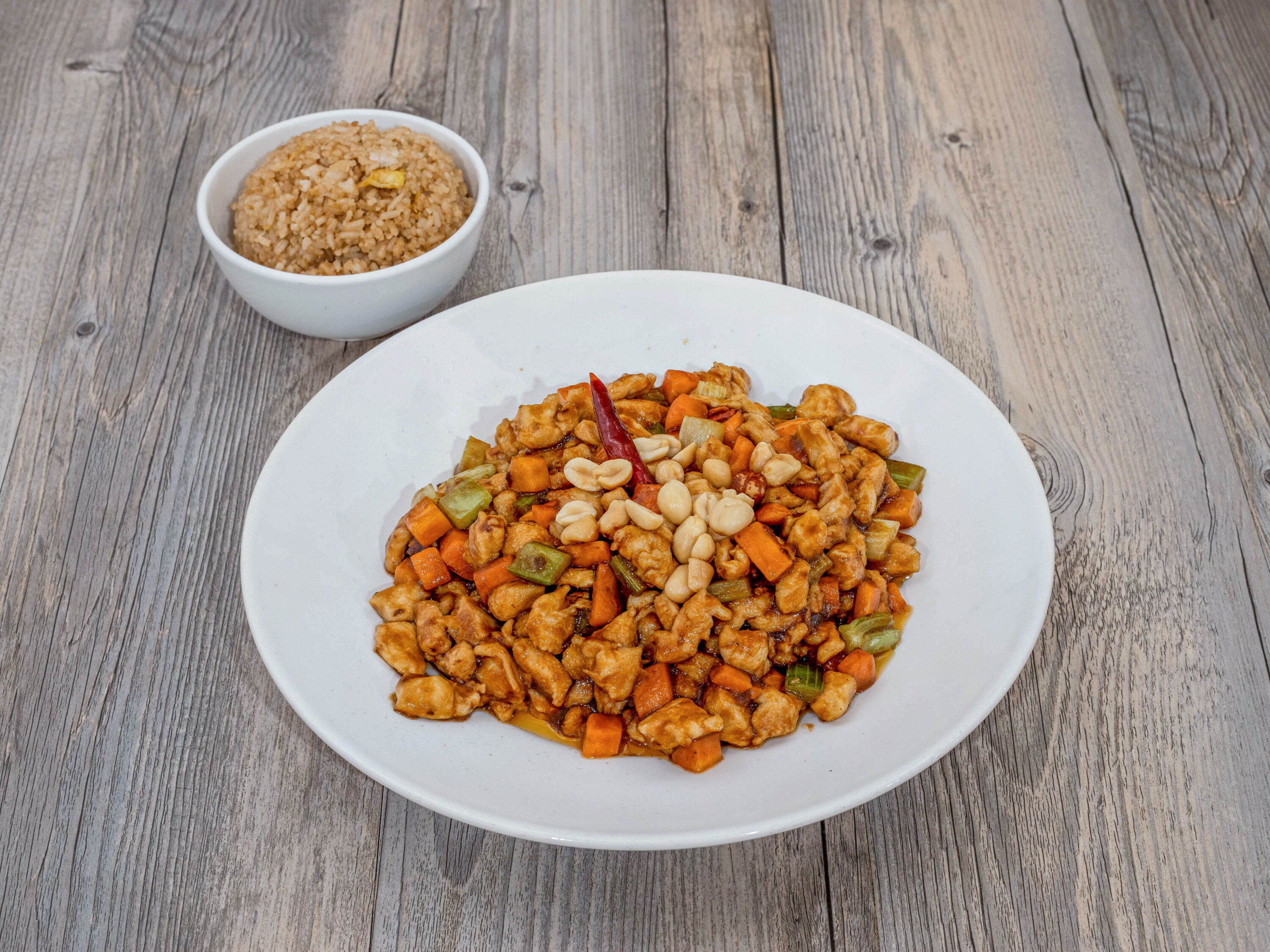 Order C9. Kung Pao Chicken food online from Asia Restaurant store, San Antonio on bringmethat.com