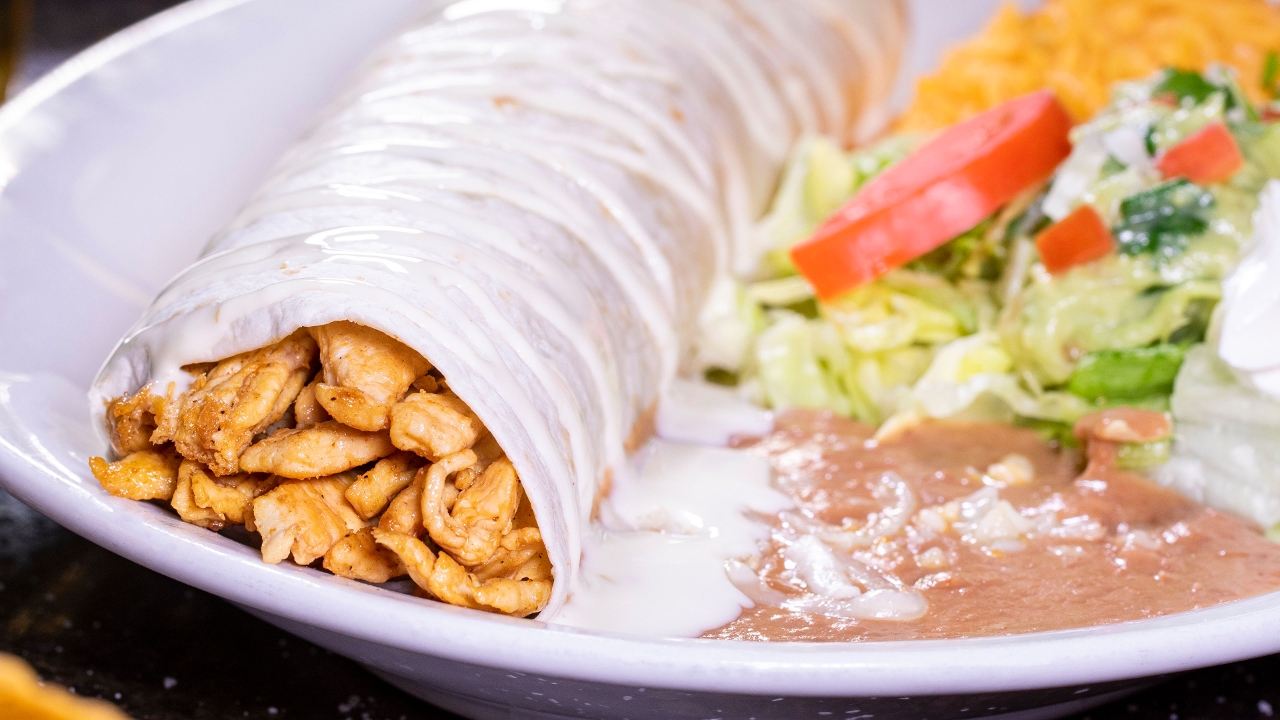 Order Burrito Cancún food online from Casa Grande store, South Point on bringmethat.com