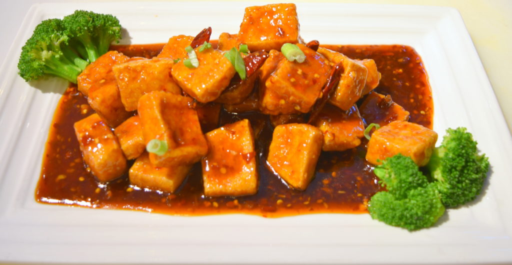 Order Large General Tso's Tofu food online from Kong's Kitchen store, Atlanta on bringmethat.com