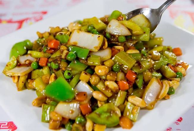 Order Kung Pao Vegetables food online from Dragon Palace store, Gresham on bringmethat.com