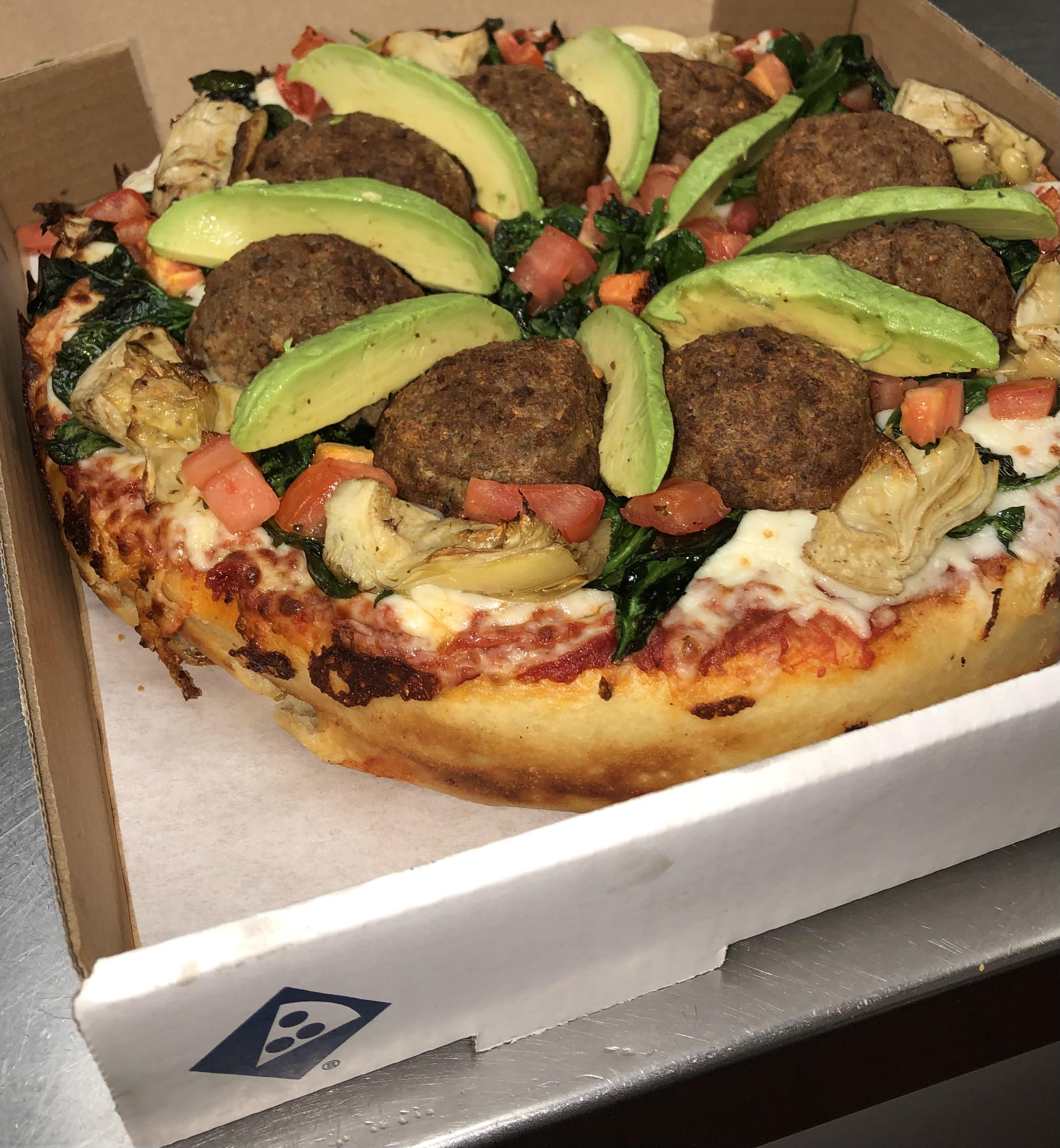 Order Individual 8" Pizza food online from Palisades Pizza store, Pacific Palisades on bringmethat.com