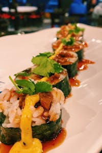 Order Karaage Roll food online from The Jade Garden store, Lawrence on bringmethat.com
