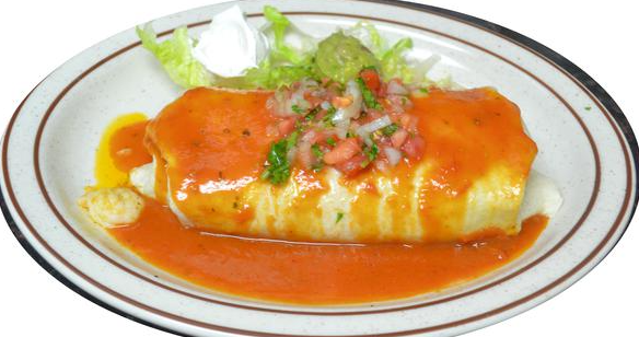 Order Fajita Burrito food online from Lacosta Mexican Restaurant store, Wilmington on bringmethat.com