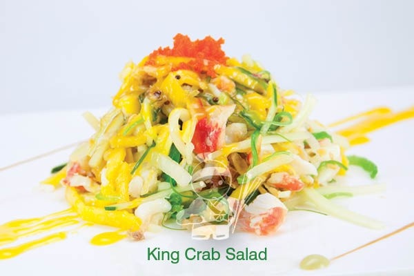 Order Spicy King Crab Salad food online from Ichiban Japanese Restaurant store, Somerset on bringmethat.com