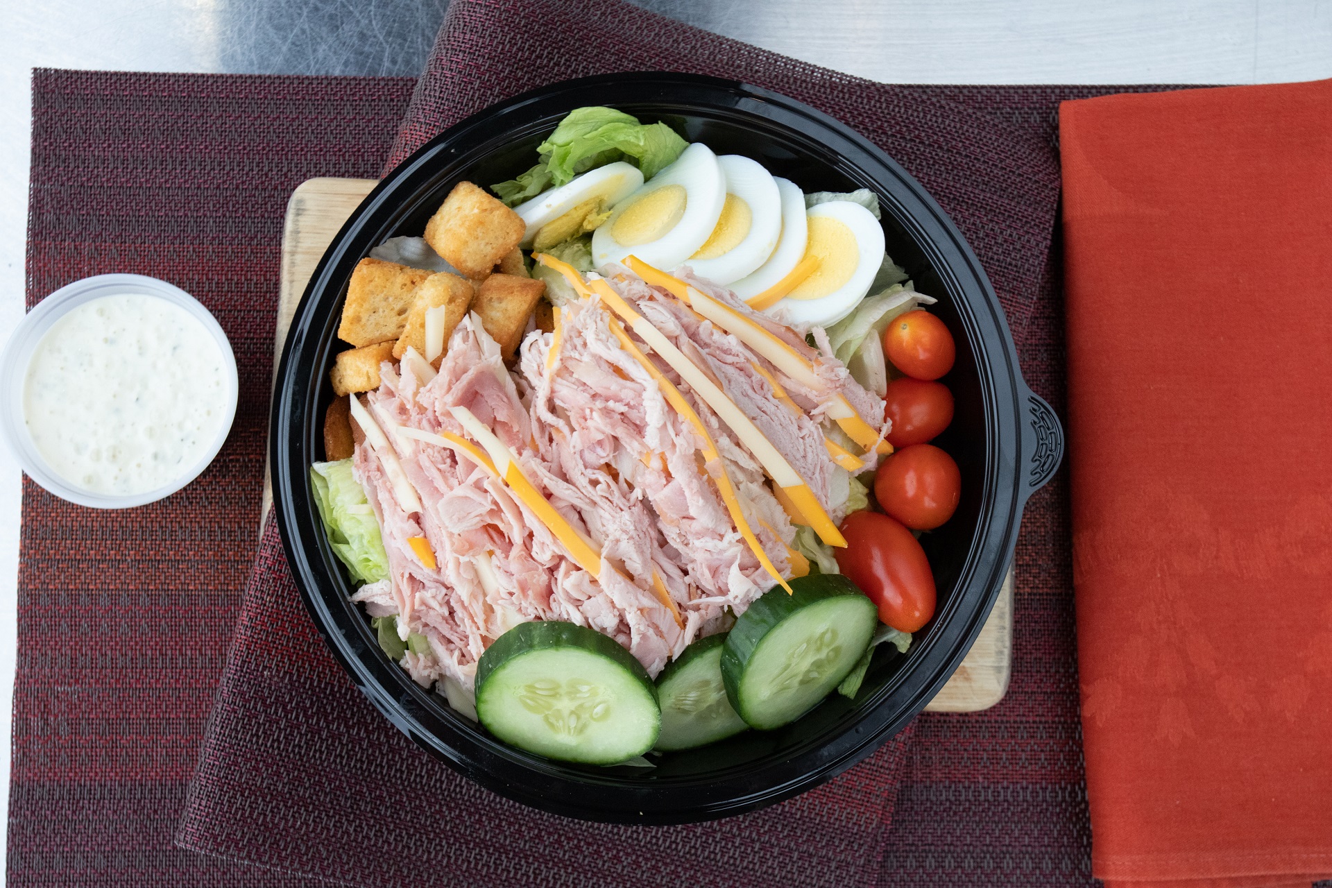 Order Chef Salad food online from Lunch Box store, Dearborn Heights on bringmethat.com