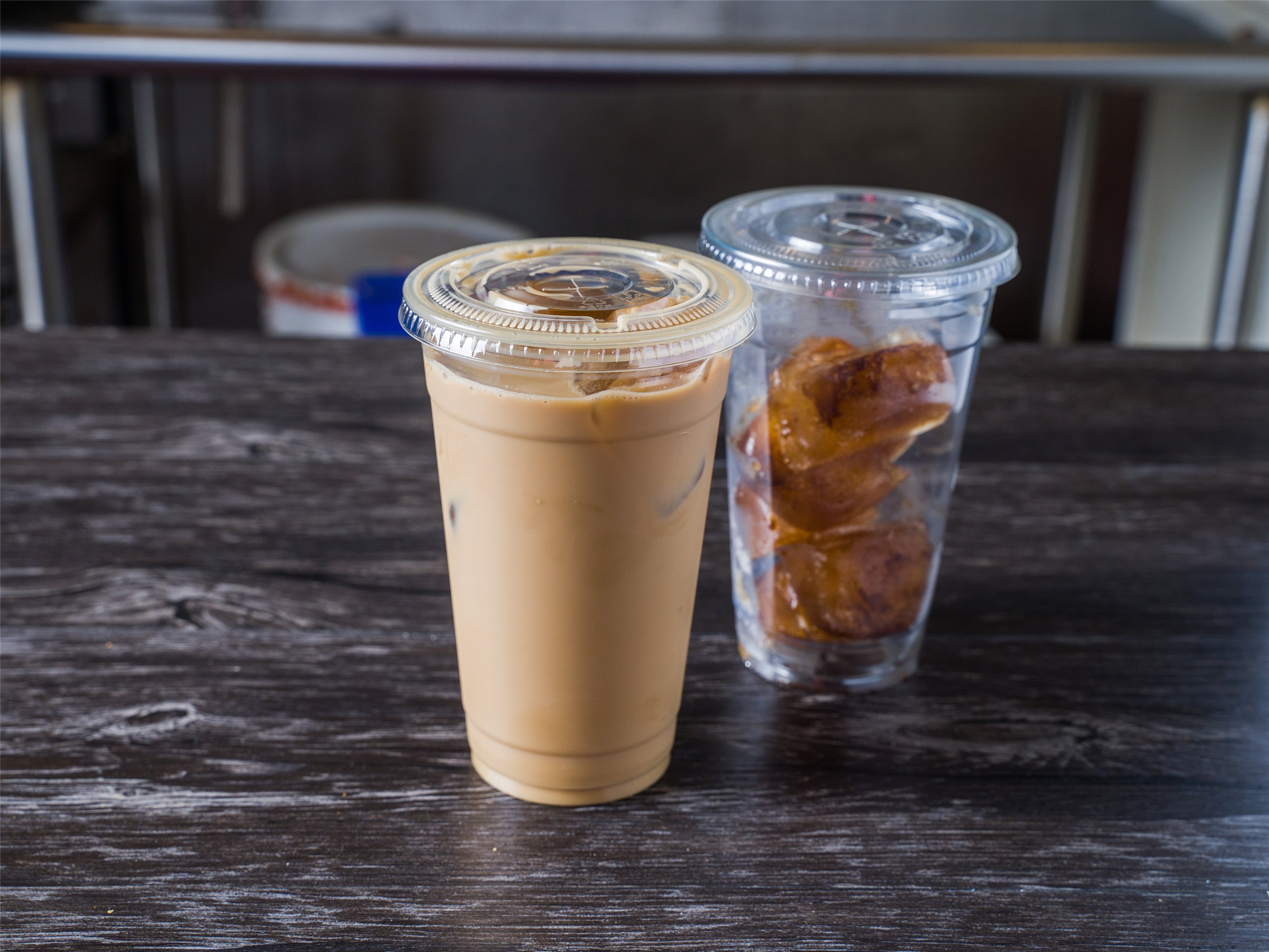 Order Ice Coffee made with Coffee Cubes food online from Bagel Oven store, Eastchester on bringmethat.com