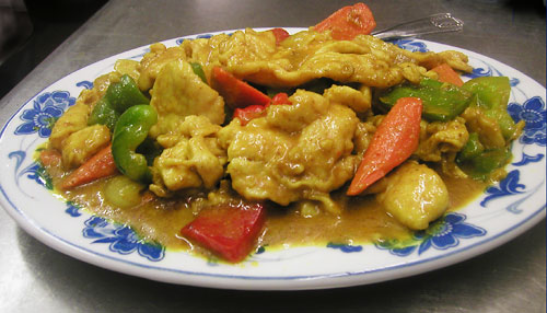 Order Curry Chicken and Vegetables food online from Rice Bowl store, Chico on bringmethat.com