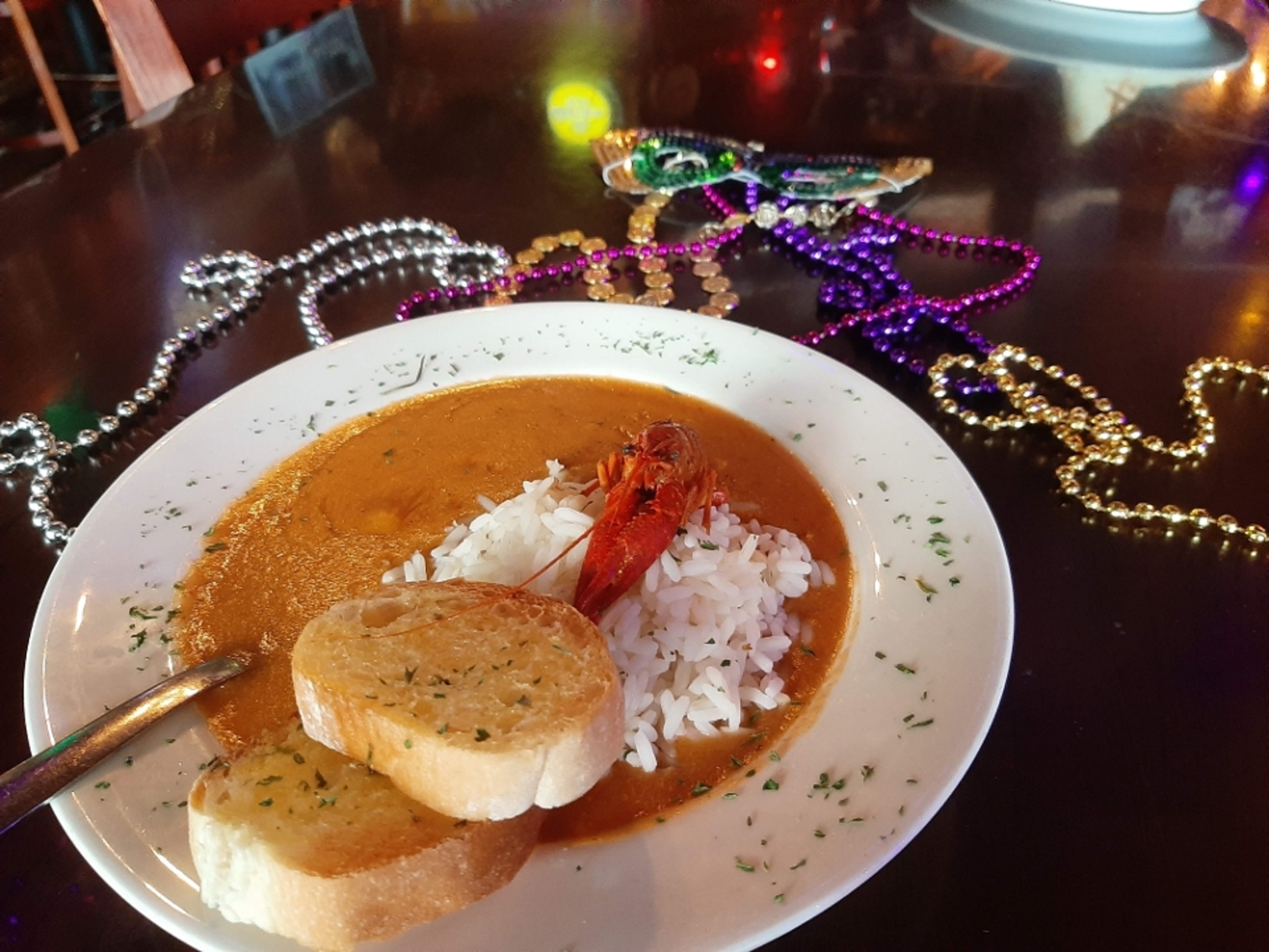 Order Shrimp and Crawfish Etouffee food online from Bourbon Street store, Wilmington on bringmethat.com