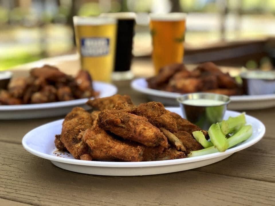 Order Award Winning Wings - 6 Pieces food online from Cheap Seats Tavern 2 store, Bluffton on bringmethat.com