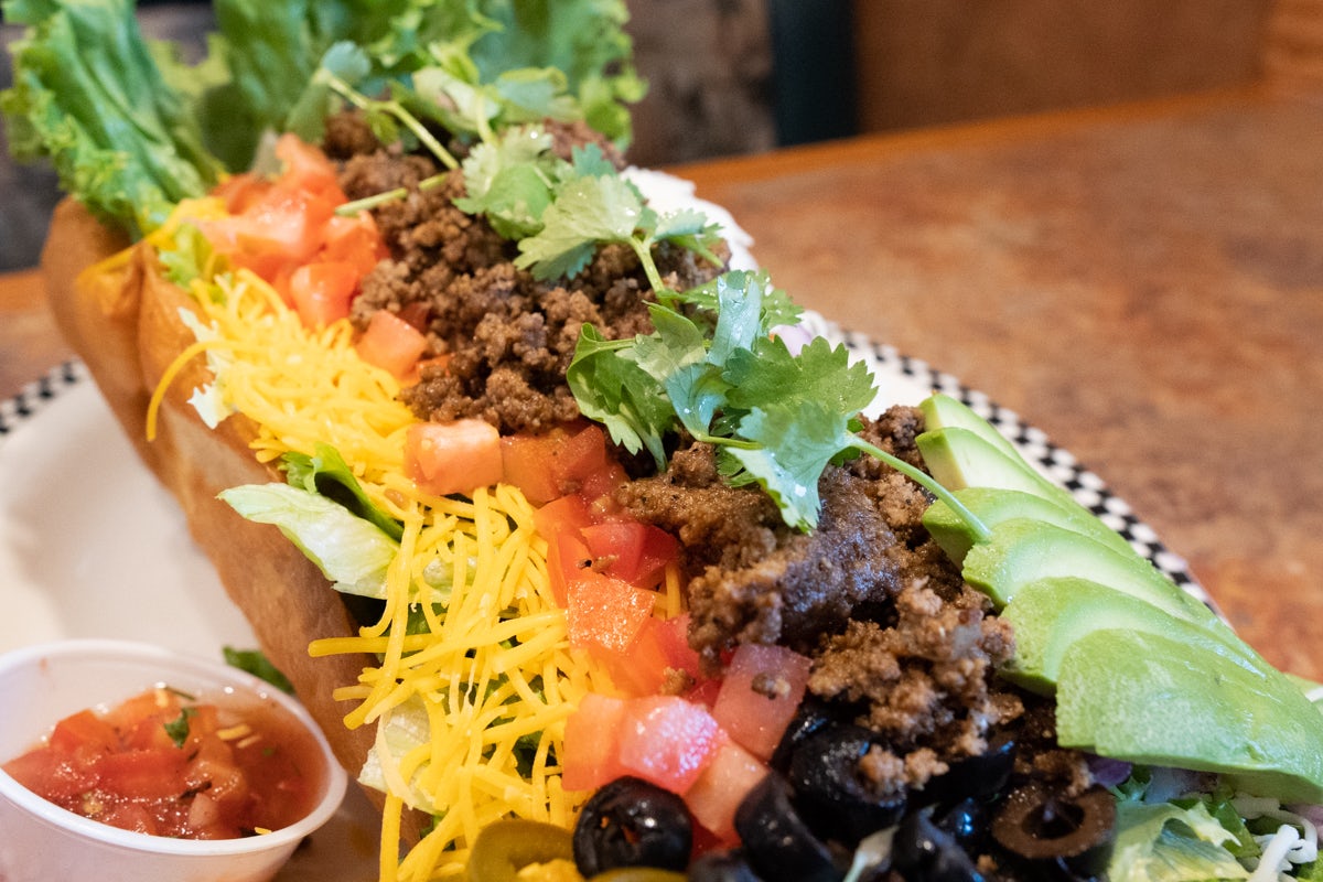 Order Taco Salad food online from Black Bear Diner store, Colorado Springs on bringmethat.com