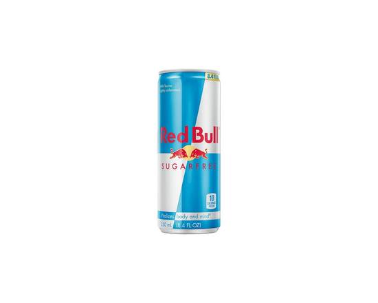Order Red Bull Sugar Free Energy Drink 8.4oz food online from Chevron store, Downey on bringmethat.com