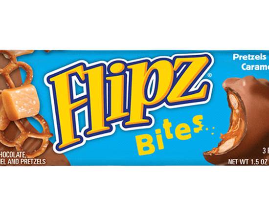 Order Flipz Milk Chocolate and Caramel Clusters Bar 1.5oz food online from Extra Mile 2001 store, Cypress on bringmethat.com