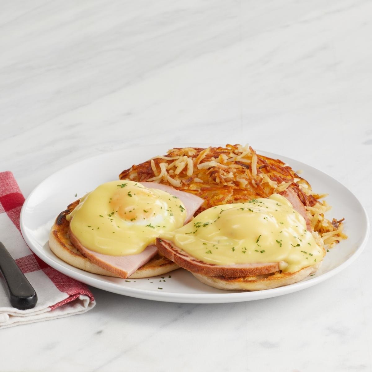 Order Eggs Benedict food online from Country Kitchen store, Dickinson on bringmethat.com