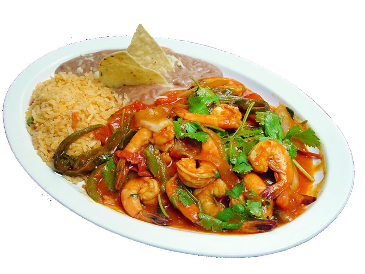 Order 54. Camarones Rancheros food online from Rodeo Mexican Grill store, Los Angeles on bringmethat.com