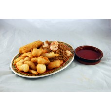 Order C9. Sweet & Sour Chicken Plate food online from Panda House store, DeKalb on bringmethat.com