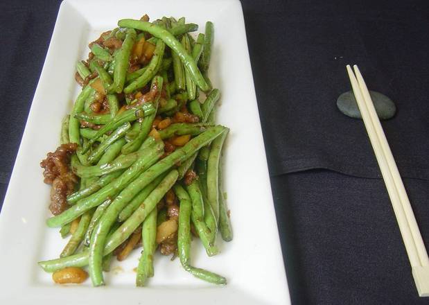 Order Twice Cooked Green Beans food online from Koi Fine Asian Cuisine & Lounge store, Evanston on bringmethat.com