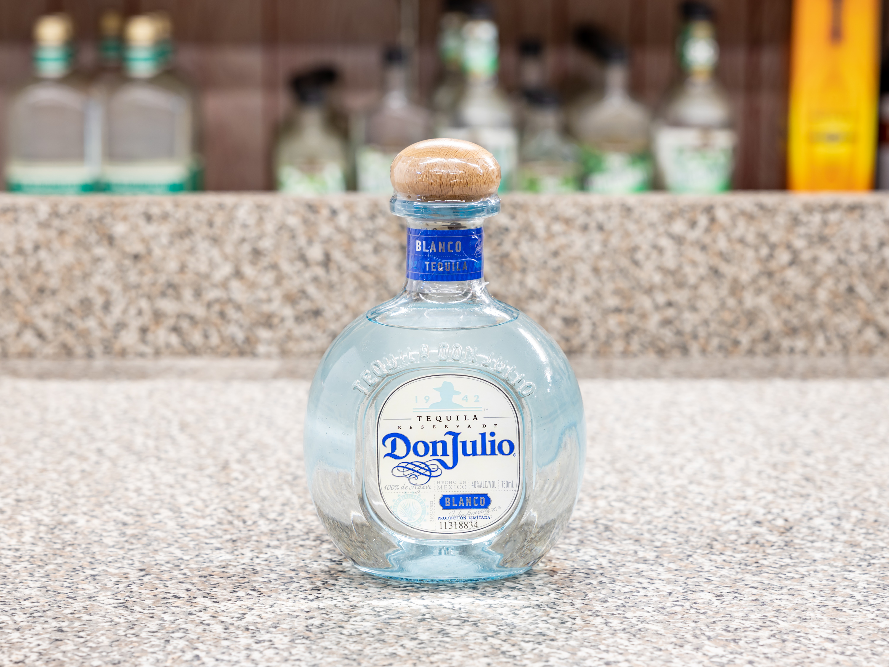 Order Don Julio Blanco, 750 ml. Tequila 40.0% ABV food online from Liquor Republic store, Cypress on bringmethat.com