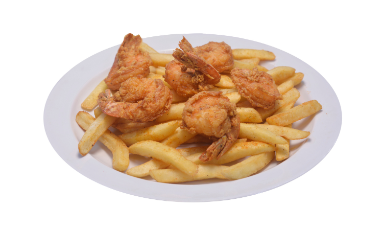 Order 6-pc Shrimp Basket food online from Connie's Chicken & Waffles Charles store, Baltimore on bringmethat.com