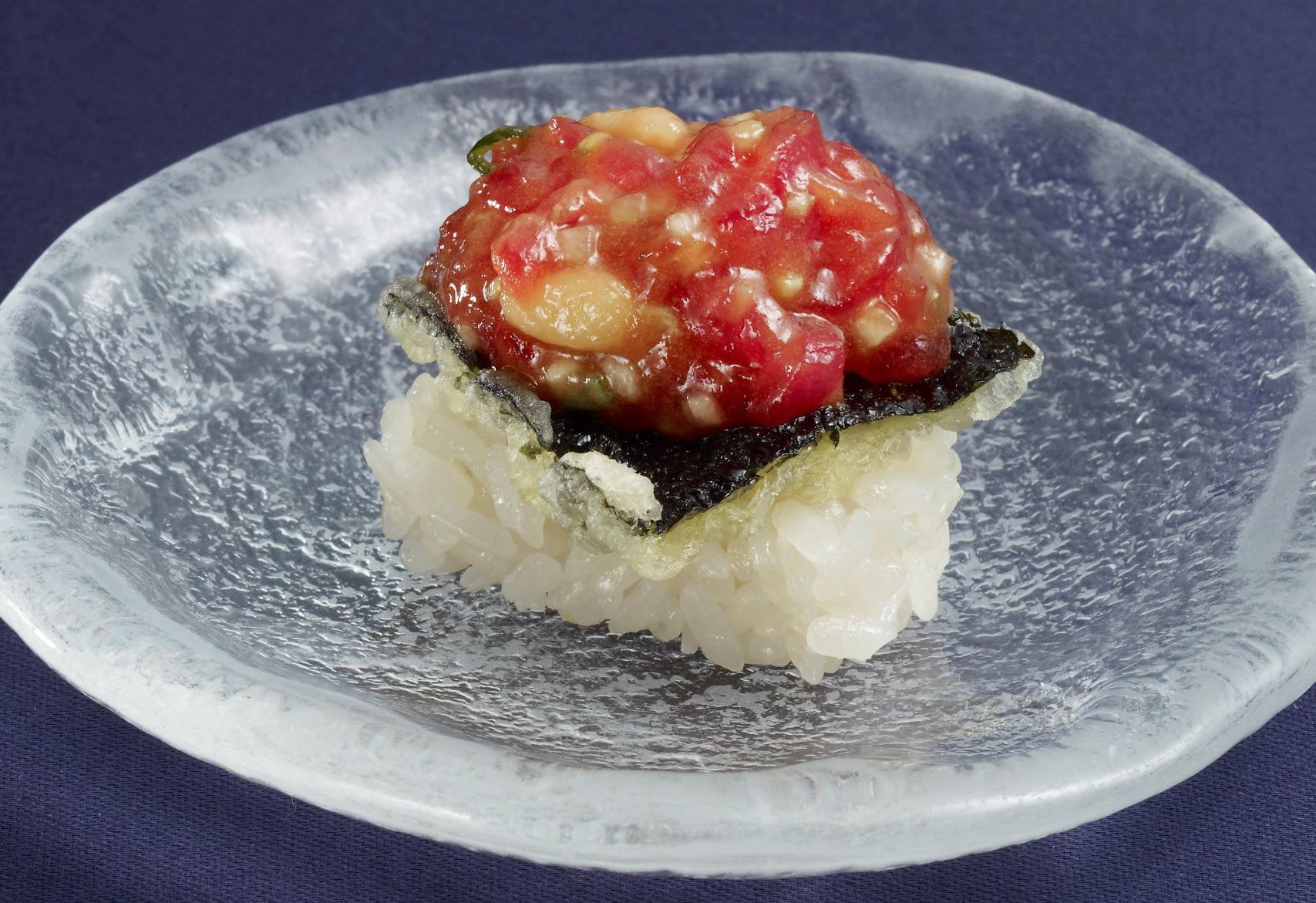 Order Yukke Tuna over Crispy Seaweed food online from Ari Sushi store, New York on bringmethat.com