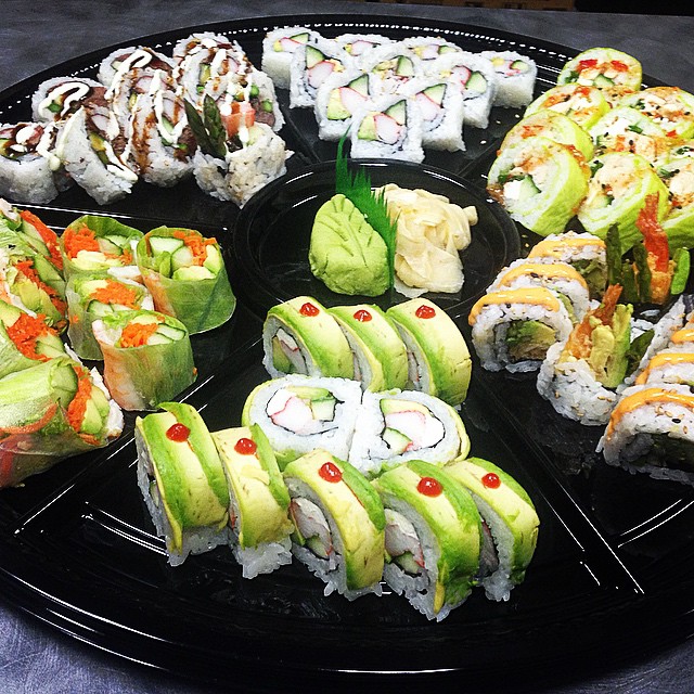 Order The Rookie Party Tray food online from Sushi Boss store, Indianapolis on bringmethat.com