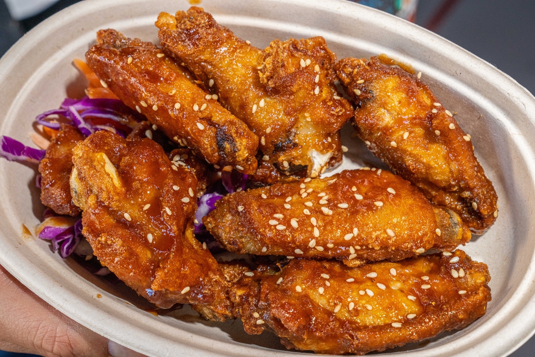 Order CHICKEN WINGS food online from Saucy Asian store, San Francisco on bringmethat.com