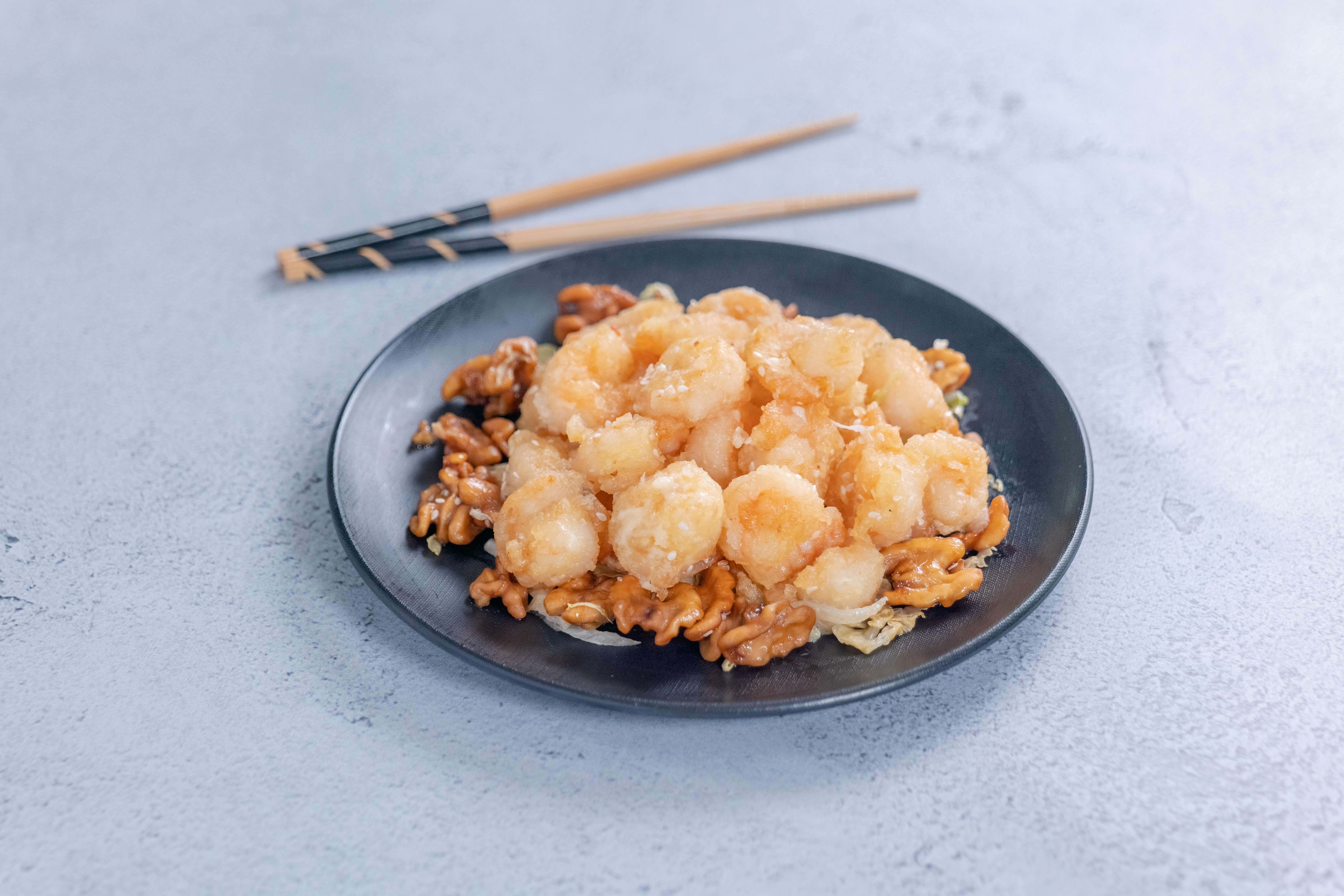 Order 71. Shrimp with Honey Glazed Walnut food online from Seashore Chinese Restaurant store, Torrance on bringmethat.com