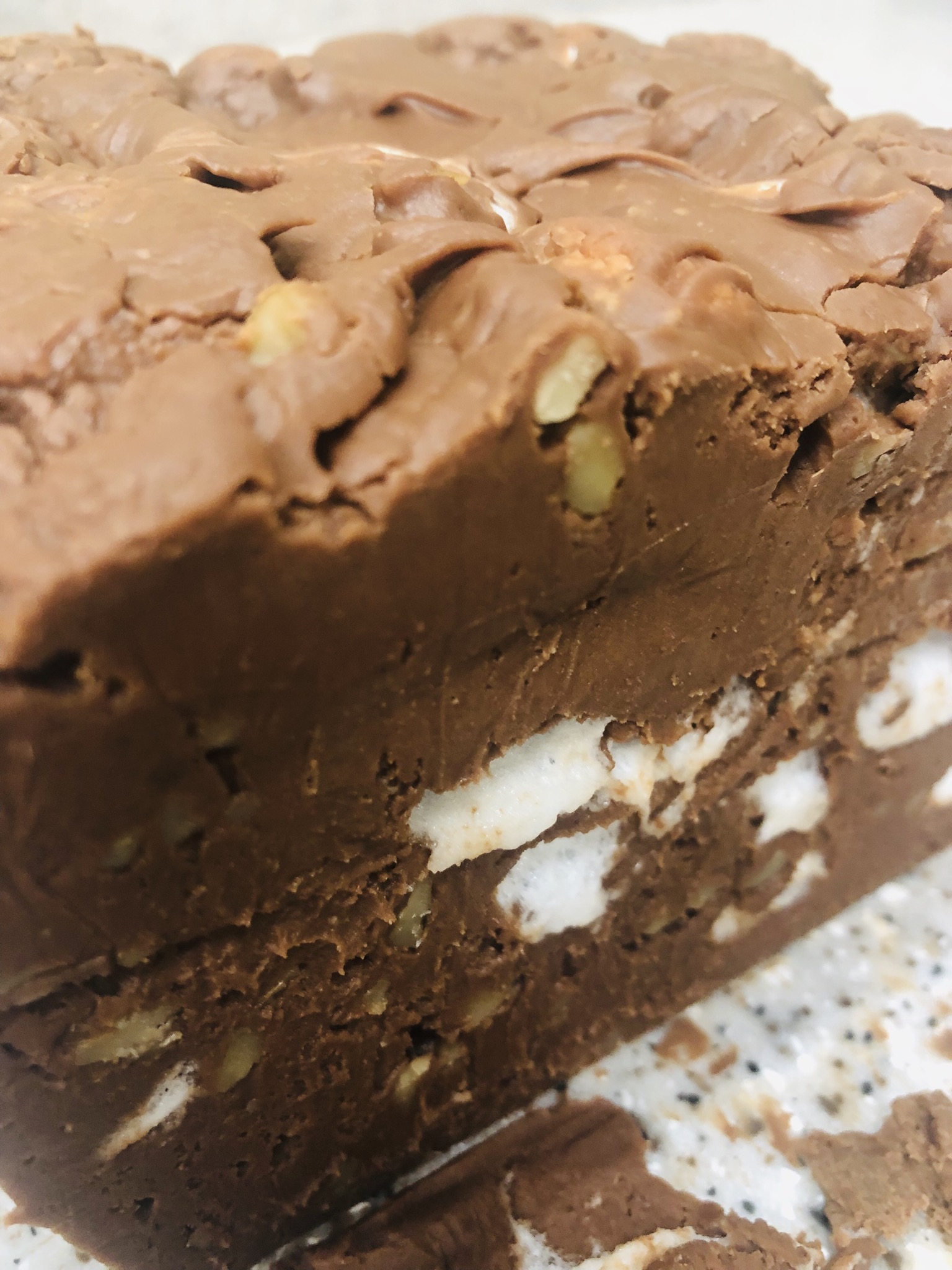 Order Rocky Road Fudge food online from Rocky Mountain Chocolate Factory store, Brea on bringmethat.com
