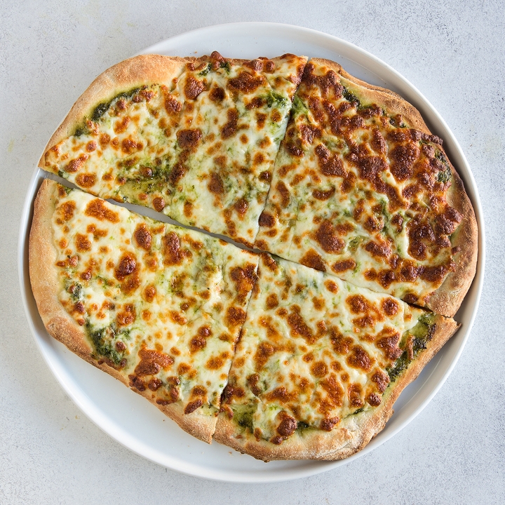Order Pesto Pizza food online from Central Perk Cafe store, Cedarhurst on bringmethat.com