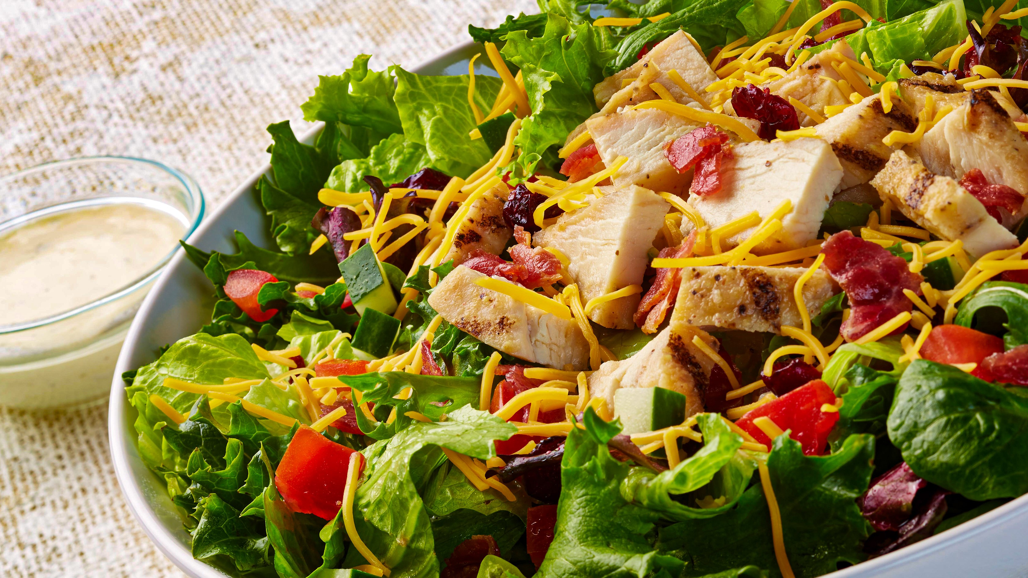Order BBQ Chicken Salad food online from Burrito Loco store, Commack on bringmethat.com
