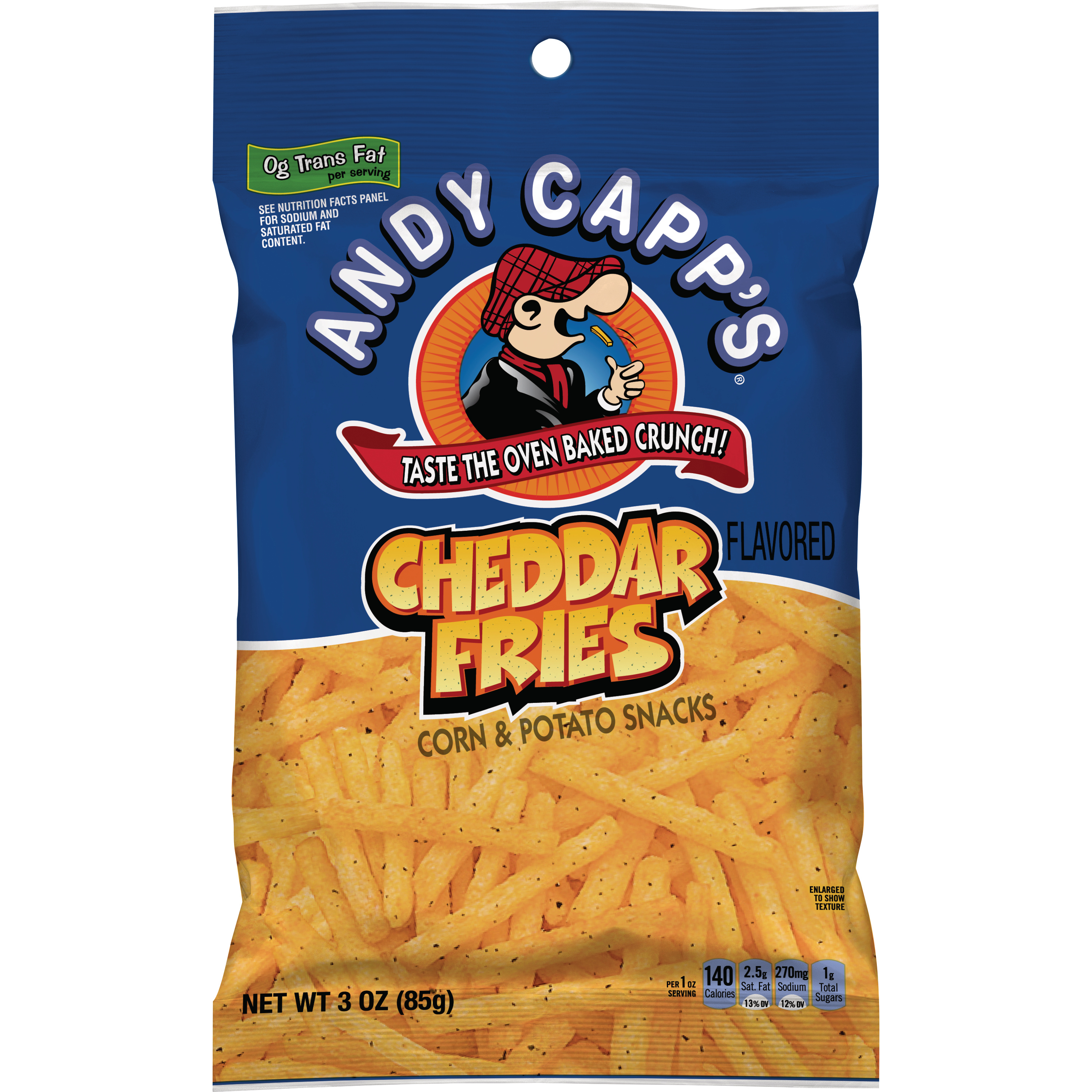 Order Andy Capp Fries 3 oz. food online from Huck store, Marion on bringmethat.com
