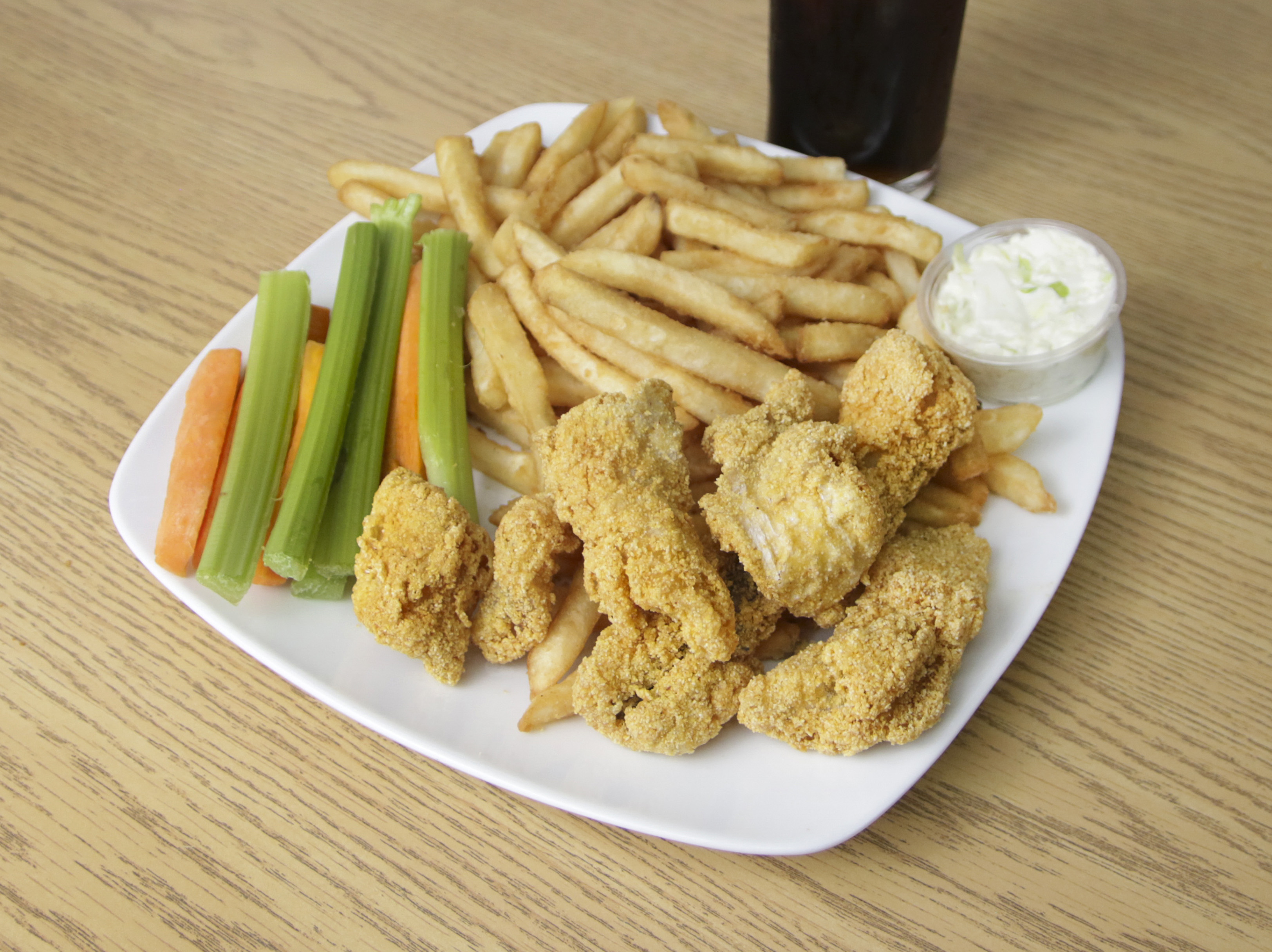Order Catfish Nugget Combo food online from Nu Wave Fish & Chicken store, Ypsilanti on bringmethat.com