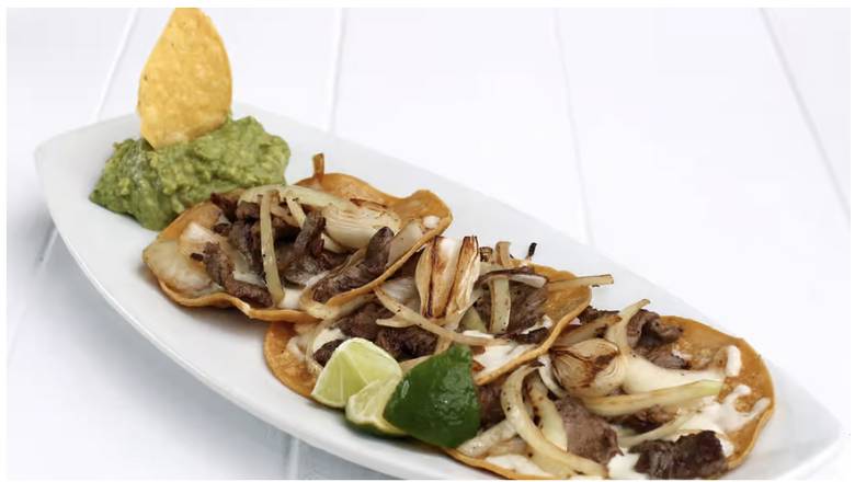 Order Tacos Tijuana food online from El Huarache Loco store, Larkspur on bringmethat.com