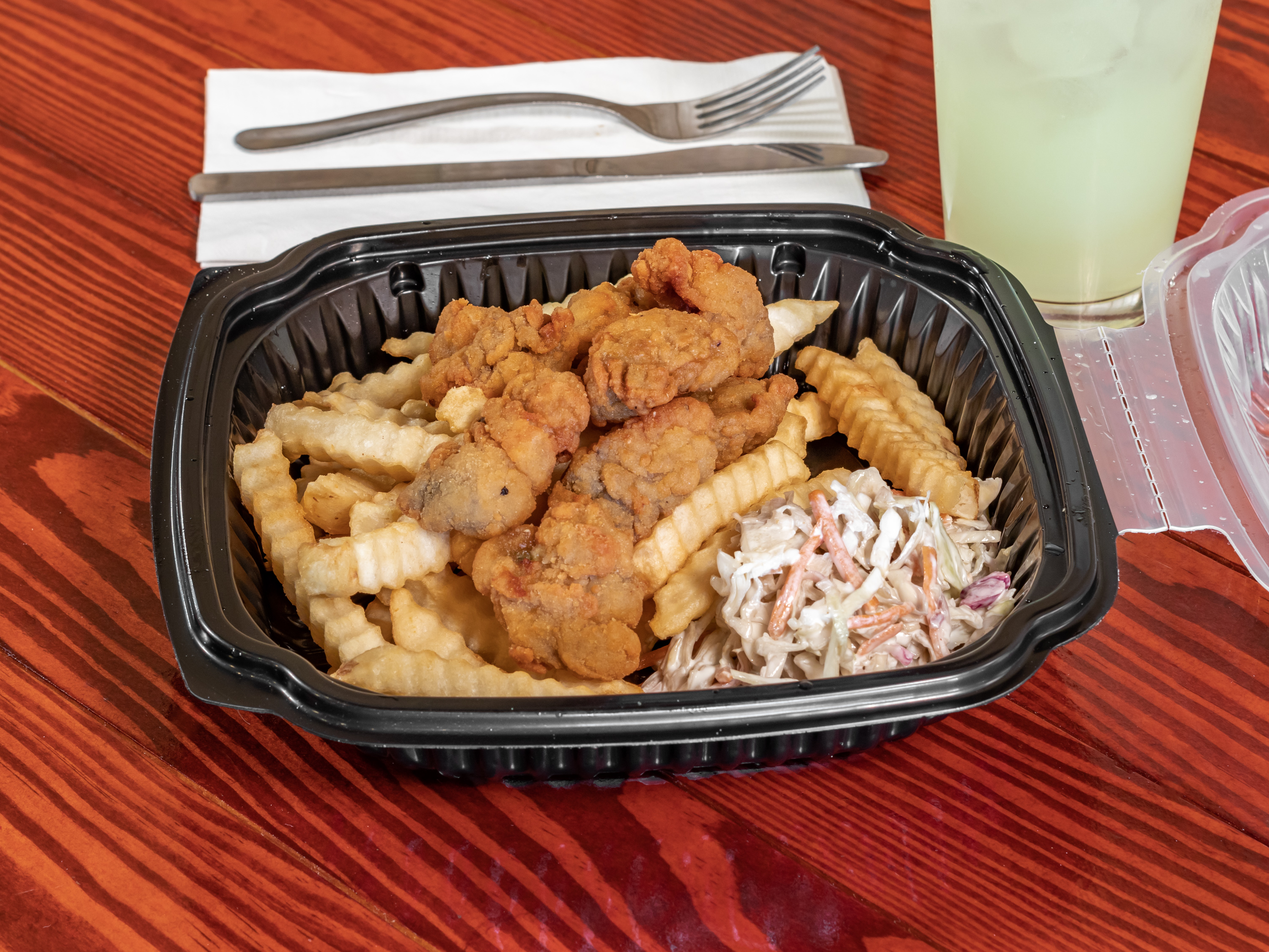 Order Fried Oysters Plate food online from Ms. Scealy Seafood Shack store, Savannah on bringmethat.com
