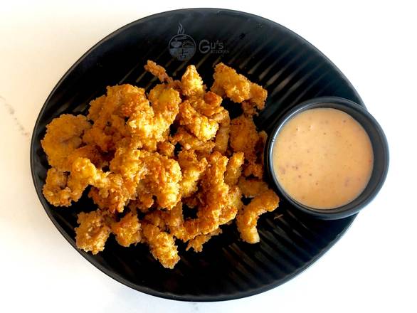 Order Szechuan Spicy Popcorn Chicken food online from Gu Kitchen store, Chamblee on bringmethat.com