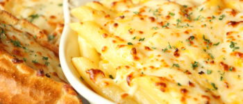 Order Baked Mac and Cheese food online from Palio's Pizza store, Coppell on bringmethat.com