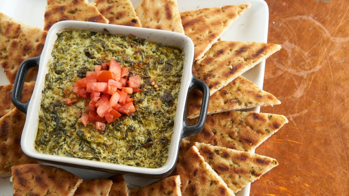 Order BAKED SPINACH DIP food online from Sweetwater Tavern and Grille store, Chicago on bringmethat.com