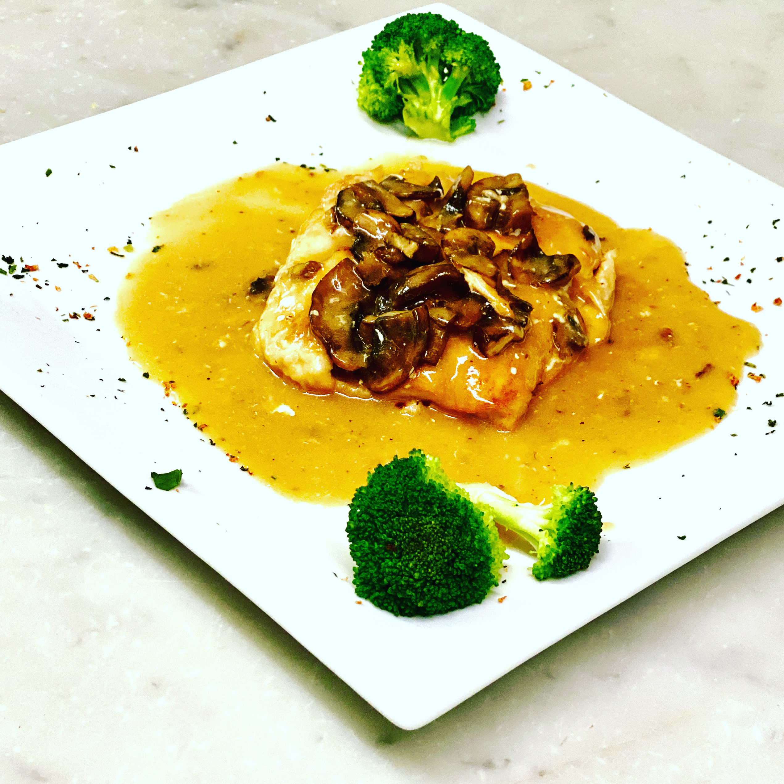 Order Chicken Marsala Dinner food online from Chris Pizza store, Clifton on bringmethat.com