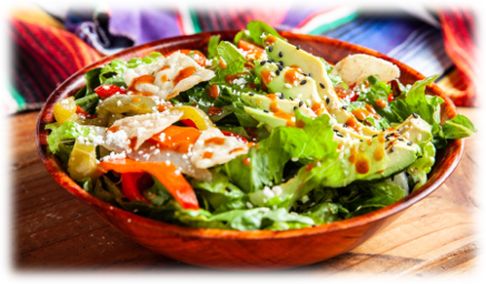 Order La Mexicana Salad food online from Pizzeria El Jefe store, Chula Vista on bringmethat.com