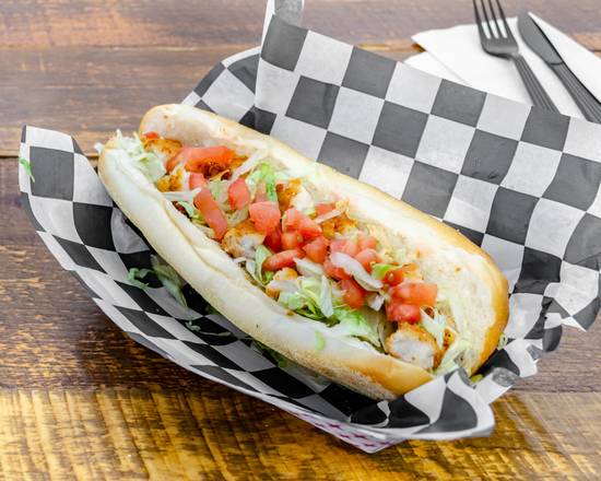 Order Crispy Chicken Sub Sandwich food online from Philly Philly Steaks store, Toms River on bringmethat.com