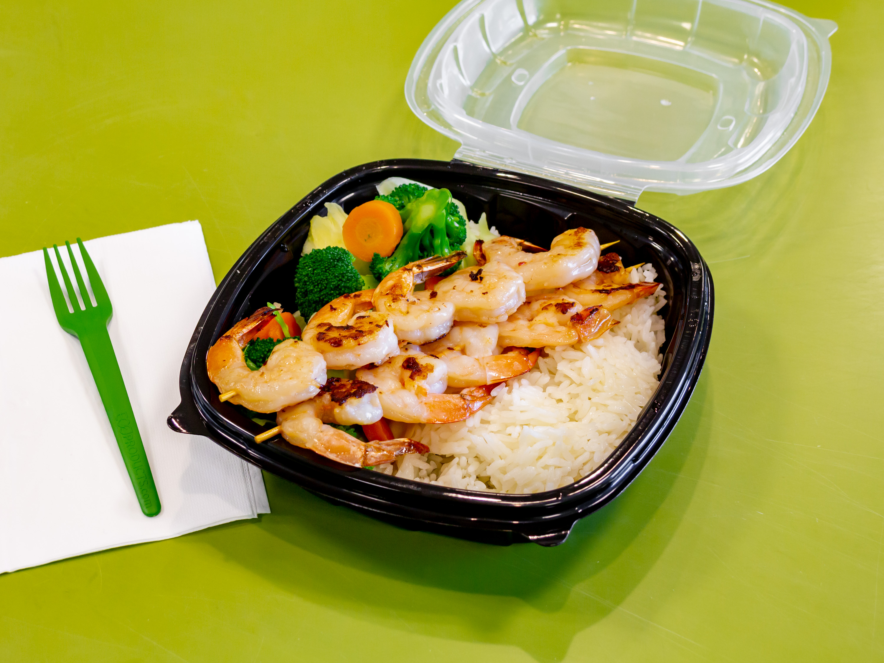 Order Shrimp Fork'n Plate food online from Fresh Fork Grill store, Ceres on bringmethat.com