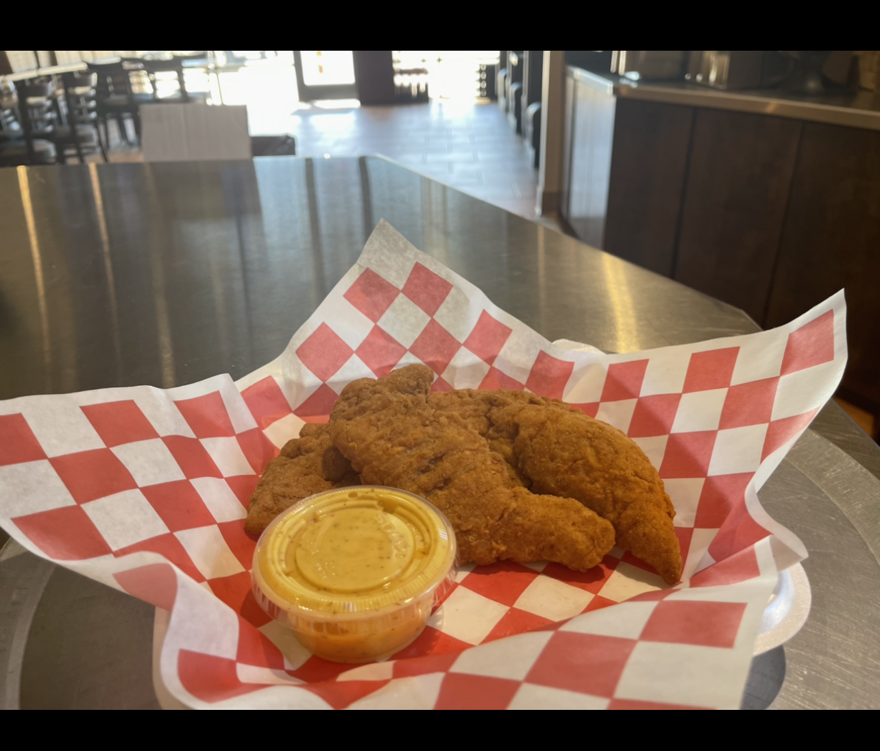 Order Chicken Strips (4 Pcs) food online from Johnny's Pizza store, Cary on bringmethat.com