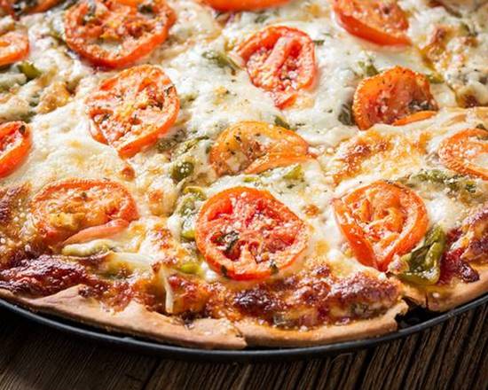 Order The Veggie Pizza food online from Rosati's Pizza store, Plainfield on bringmethat.com
