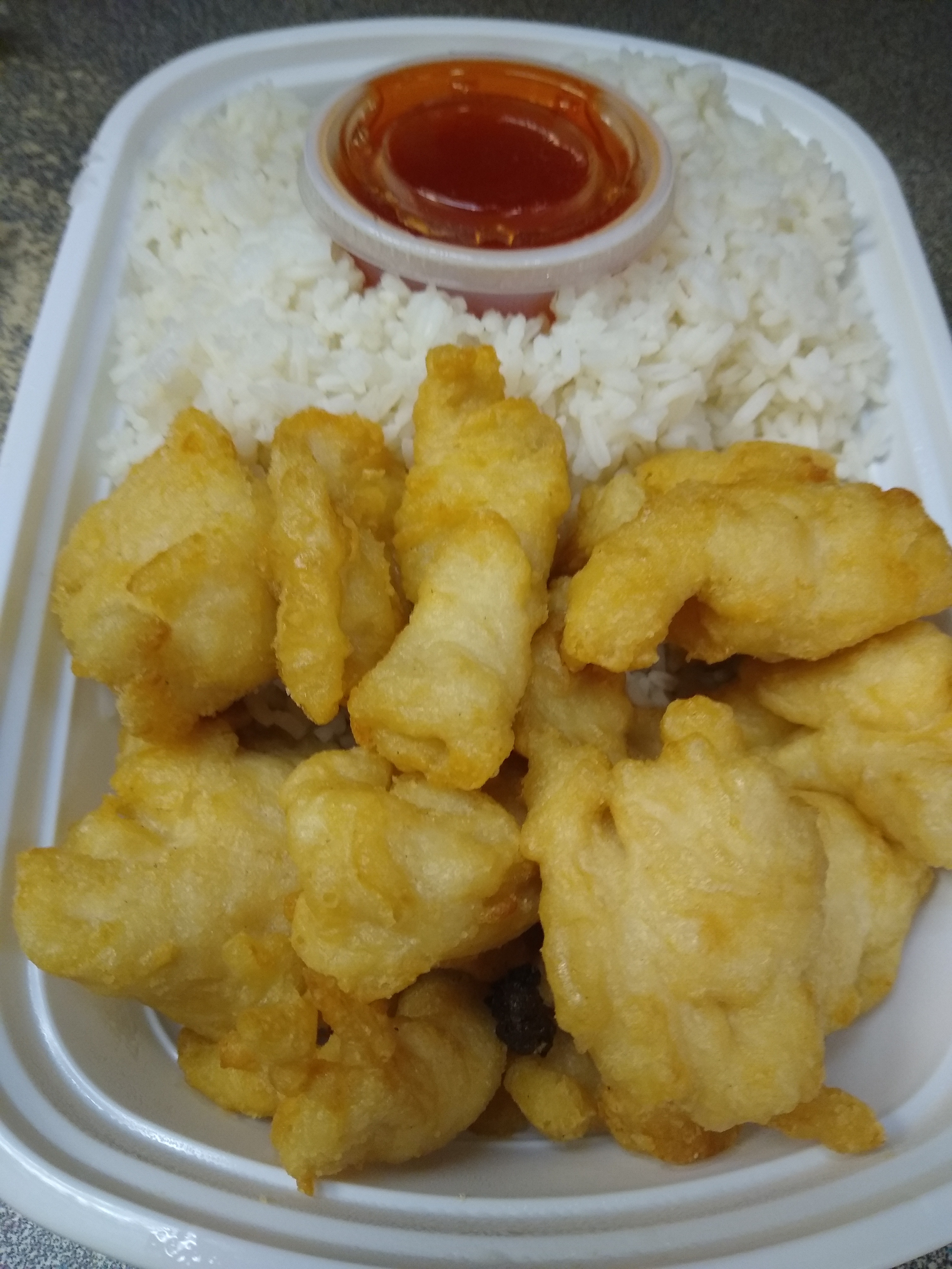 Order Sweet and Sour Chicken Combo food online from Asian Flavor store, Mount Pleasant on bringmethat.com