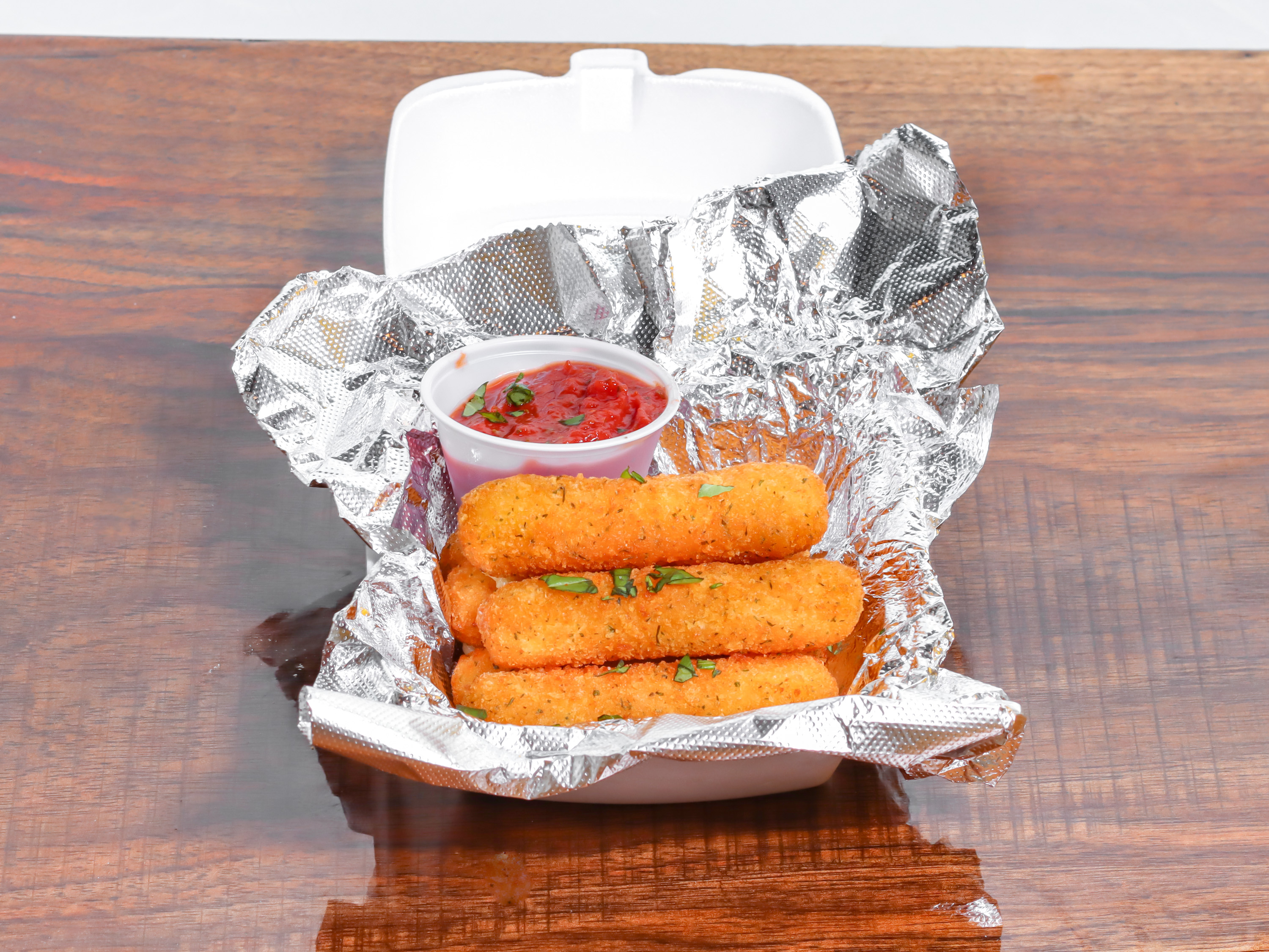 Order Mozzarella Cheese Sticks  food online from Shelby Pizza store, Mckinney on bringmethat.com
