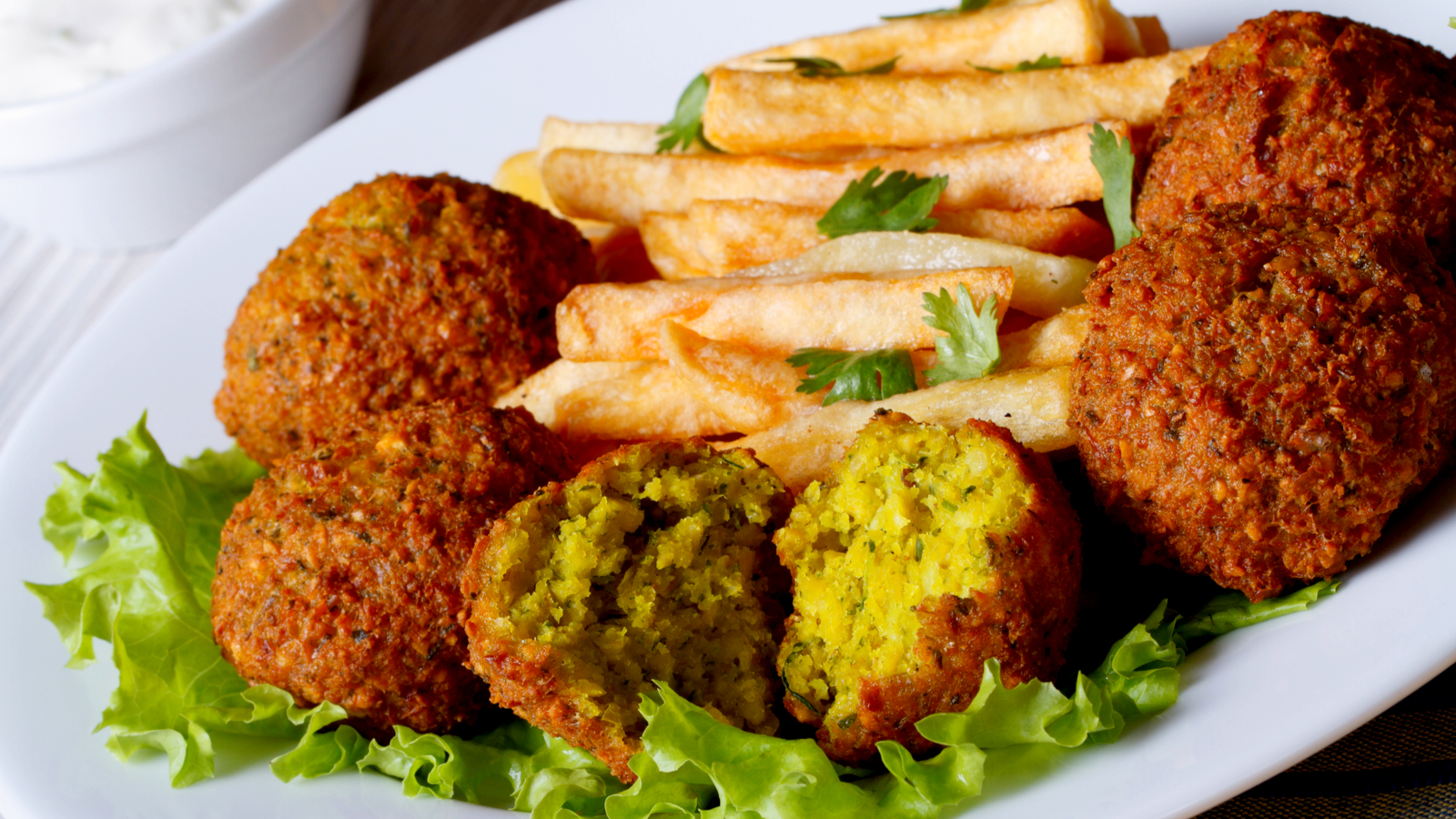 Order Vegan Falafels and Fries food online from Vegan Hummus Co store, Cupertino on bringmethat.com